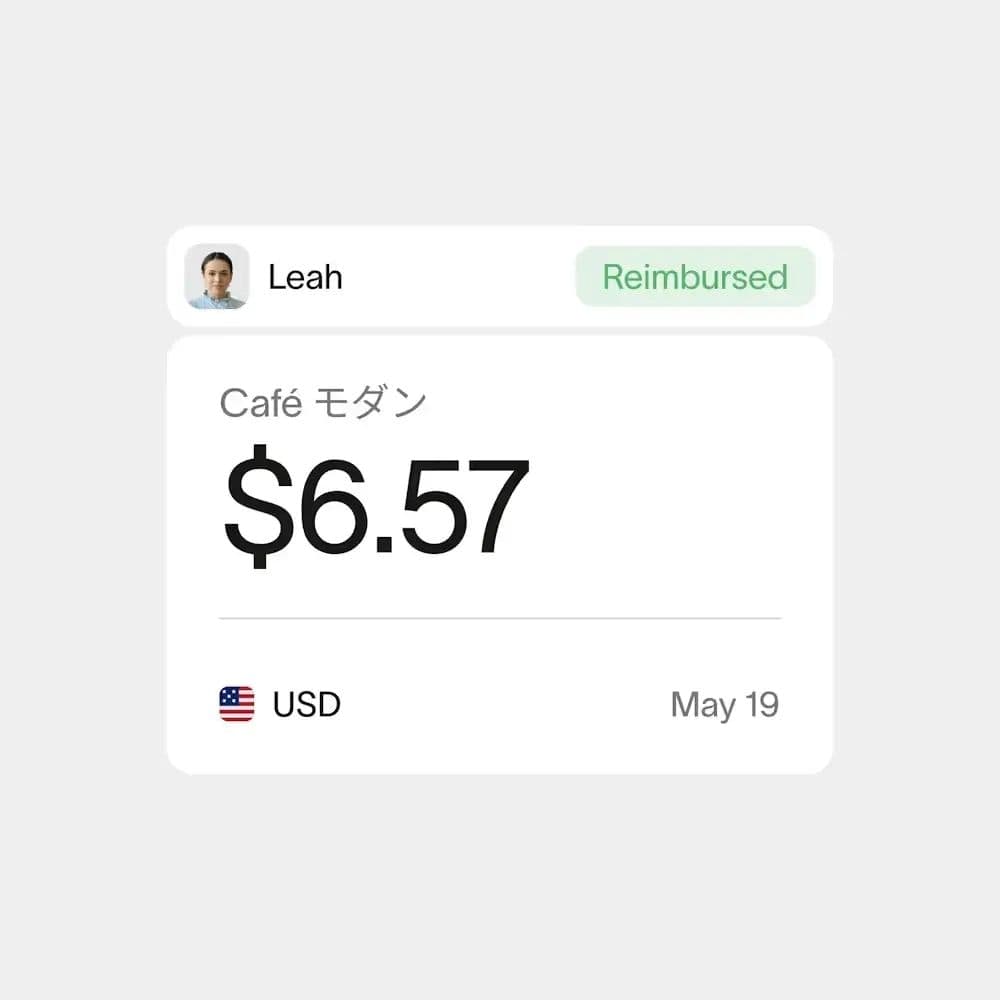 Handle international reimbursements with ease